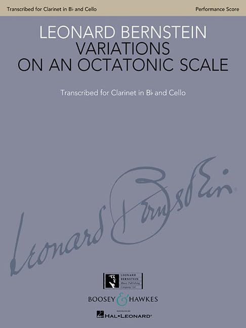 Variations On An Octatonic Scale: Transcribed For Clarinet In Bflat And Cello Performance Score,Used