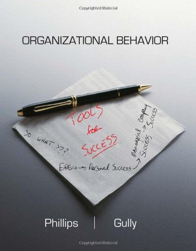 Organizational Behavior: Tools for Success,Used