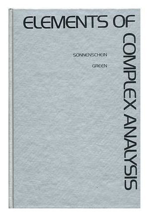 Elements Of Complex Analysis,Used
