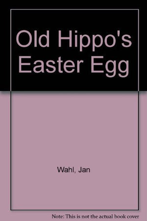 Old Hippos Easter Egg,Used