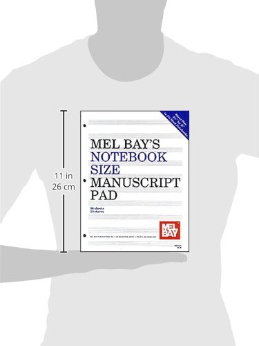 Notebook Size Manuscript Pad,Used
