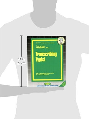 Transcribing Typist(Passbooks) (Career Examination Series),Used