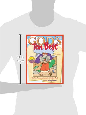 God's Ten Best: The Ten Commandments Coloring Book (Coloring Books),Used