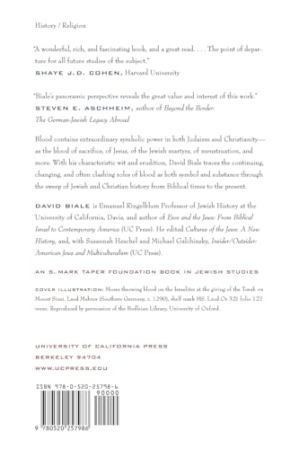Blood and Belief: The Circulation of a Symbol between Jews and Christians,Used