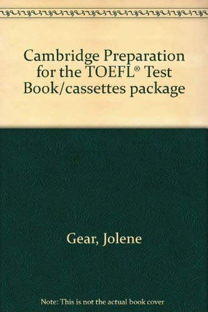 Cambridge Preparation for the TOEFL Test Book/cassettes package,Used