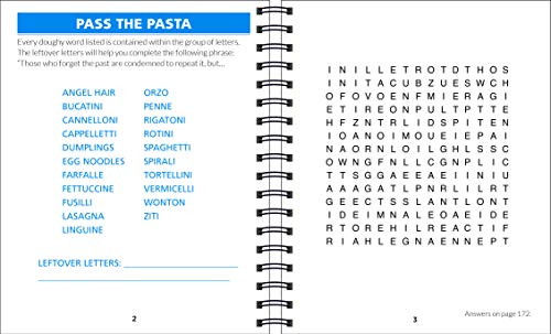Brain Games  Word Search Large Print (Blue)