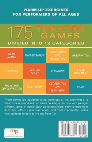 175 Theatre Games: Warmup exercises for Actors,Used