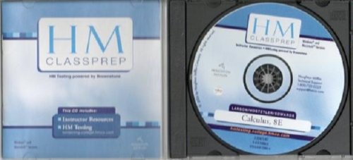 Hm Classprep + Hm Testing to Accompany Larson's Calculus of a Single Variable, Calculus, Calculus I, Calculus II and Multivariab,Used