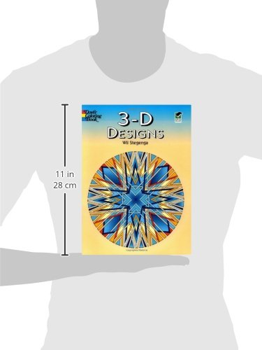3D Designs (Dover Design Coloring Books),Used