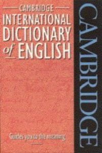 Cambridge International Dictionary Of English Flexicover