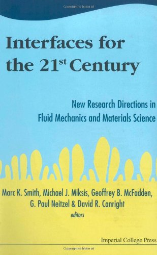 INTERFACES FOR THE 21ST CENTURY: NEW RESEARCH DIRECTIONS IN FLUID MECHANICS AND MATERIALS SCIENCE,Used