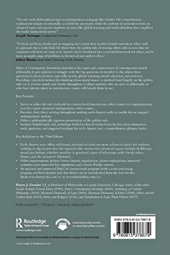 Ethics (Routledge Contemporary Introductions To Philosophy),New