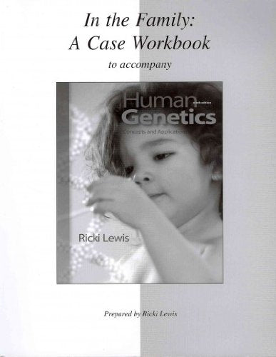 Case Workbook for Human Genetics,Used