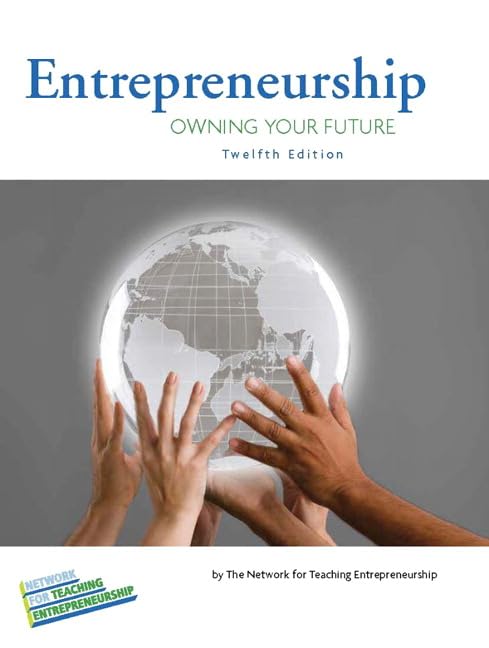 Entrepreneurship: Owning Your Future, High School Version -Used