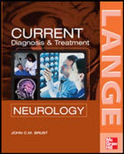 Current Diagnosis & Treatment In Neurology (Lange Current Series)-new,New