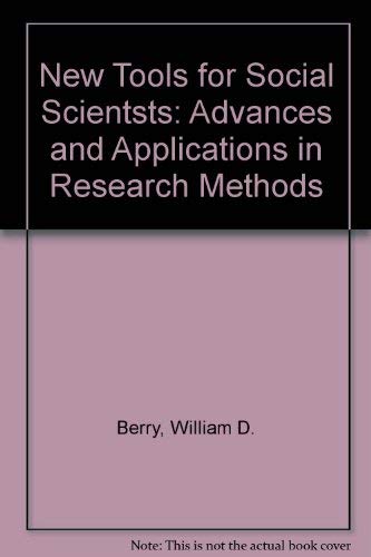 New Tools for Social Scientsts: Advances and Applications in Research Methods,Used