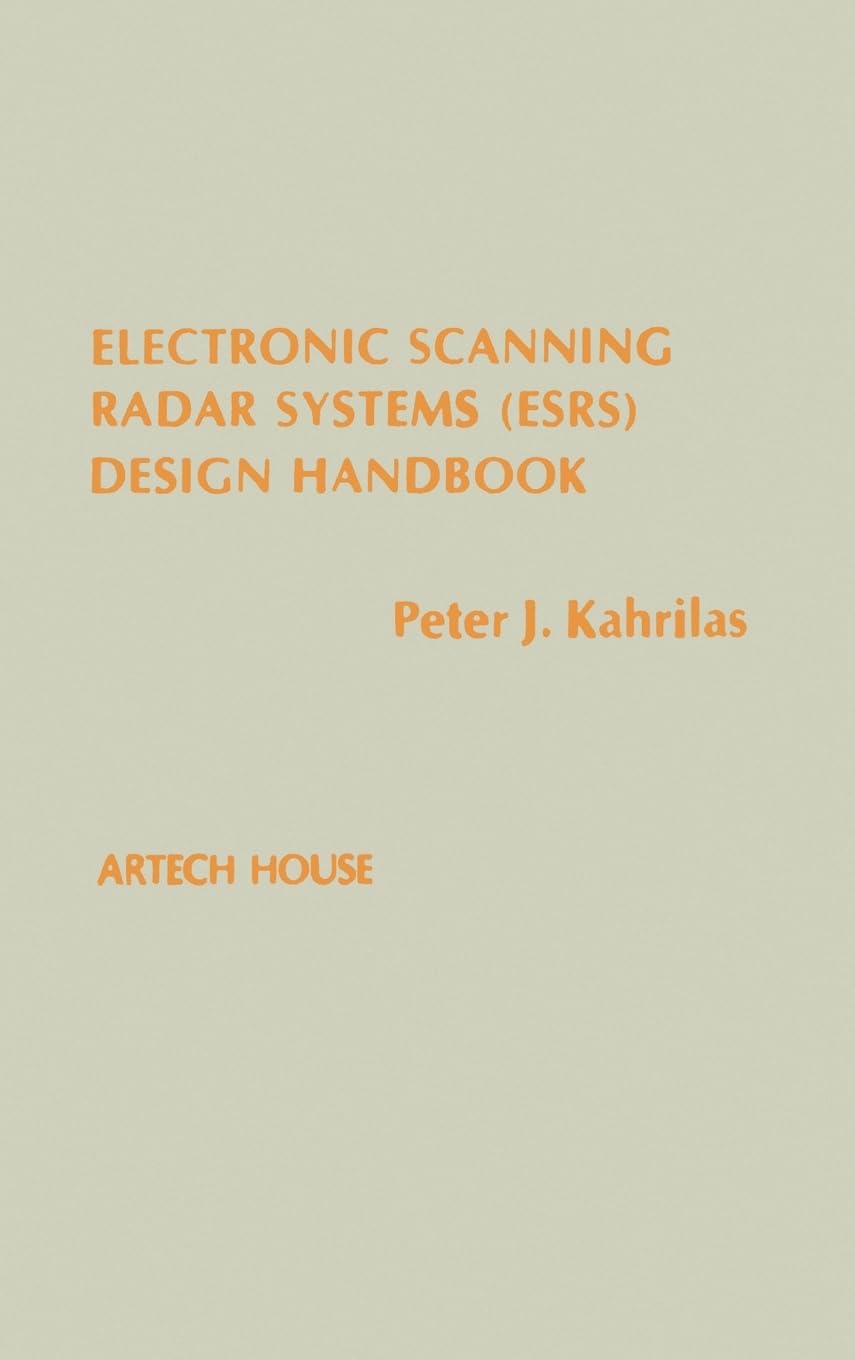 Electronic Scanning Radar Systems (Esrs) Design Handbook,Used