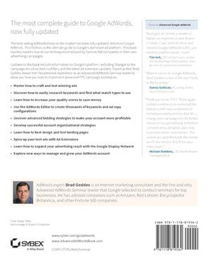 Advanced Google AdWords,Used