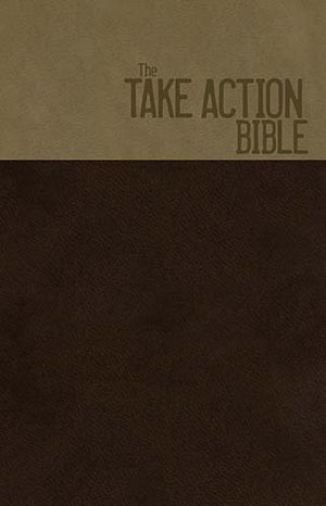 The Take Action Bible: New King James Version, Copper/Earth BrownMink, Leathersoft, Together We Can Change the World (Signature ,New