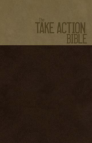 The Take Action Bible: New King James Version, Copper/Earth BrownMink, Leathersoft, Together We Can Change the World (Signature ,New