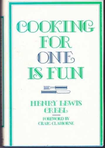 Cooking For One Is Fun,Used
