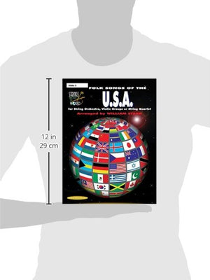 Strings Around the World  Folk Songs of the U.S.A.: Violin 3,Used