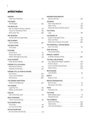 Alfred's Easy Guitar Songs  Classic Rock: 50 Hits of the '60s, '70s & '80s,New