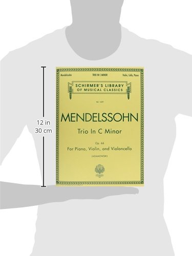 Trio in C Minor, Op. 66: Schirmer Library of Classics Volume 1459 Score and Parts,Used
