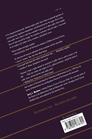 Greed, Chaos, and Governance: Using Public Choice to Improve Public Law (Revised),New