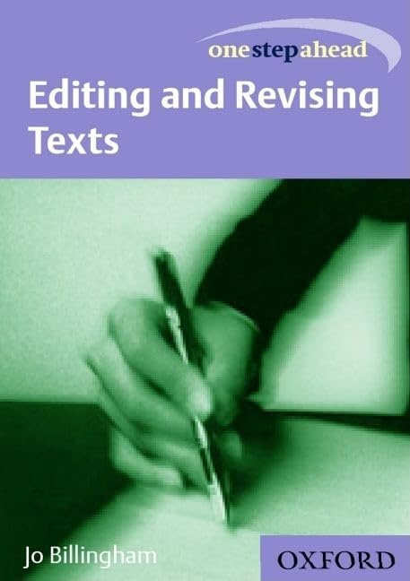 One Step Ahead: Editing and Revising Text (One Step Ahead Series),Used