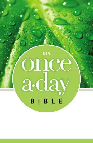 NIV, OnceADay Bible, Paperback,New