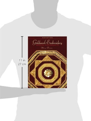 Sally Milner Publishing Goldwork Embroidery Book: Designs and Projects for Craft Enthusiasts