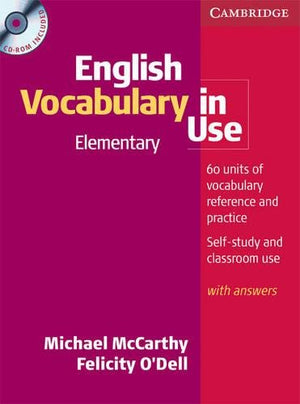 English Vocabulary In Use Elementary Book And Cdrom