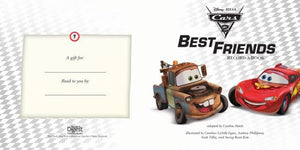Cars 2 Best Friends Recordabook,Used
