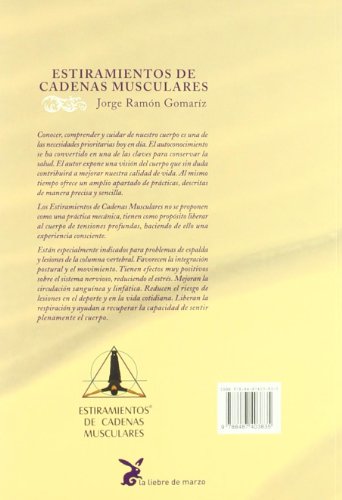 Estiramientos de Cadenas Musculares (Spanish Edition),Used