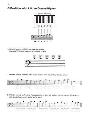 Basic Bass Clef: A Bass Clef Note Speller And Sightreading Book,New