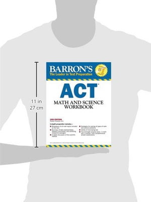Barron's ACT Math and Science Workbook,Used