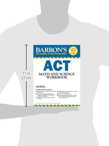 Barron's ACT Math and Science Workbook,Used