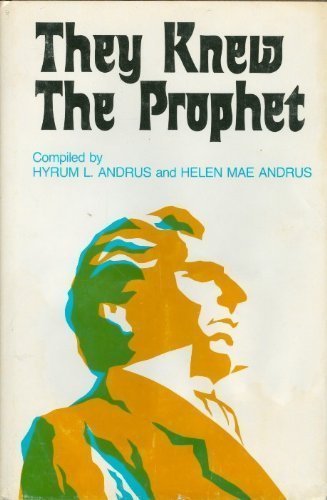 They knew the prophet,New