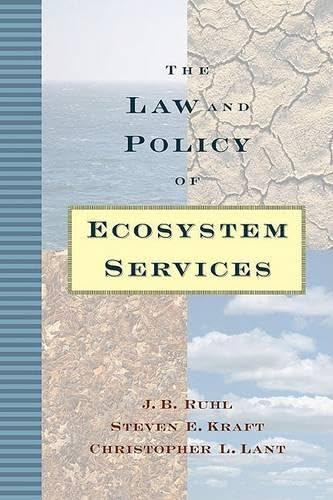 The Law and Policy of Ecosystem Services,Used