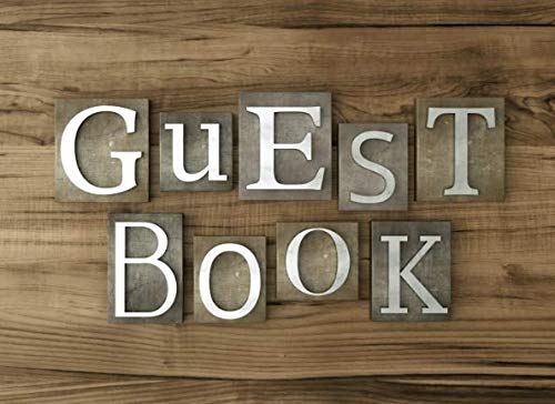 Guest Book: Vintage Vacation Home Guest Book,Used