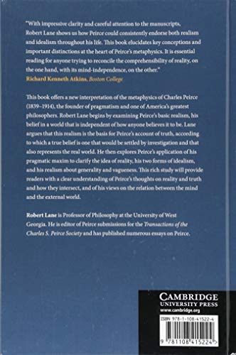 Peirce on Realism and Idealism,Used