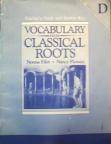 Vocabulary from Classical Roots,New