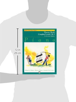 Alfred's Basic Piano Library Theory Complete, Bk 2 & 3: For the Later Beginner (Alfred's Basic Piano Library, Bk 2 & 3),New