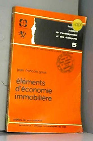 lments d'conomie immobilire,Used