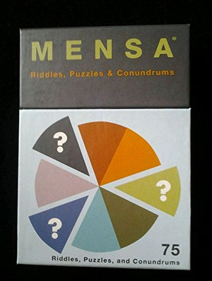 MENSA: Riddles, Puzzles, & Conundrums,Used