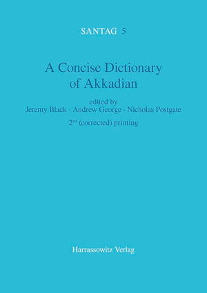 Concise Dictionary of Akkadian (Santag Arbeiten Und Untersuchungen Zur Keilschriftkunde, 5),Used