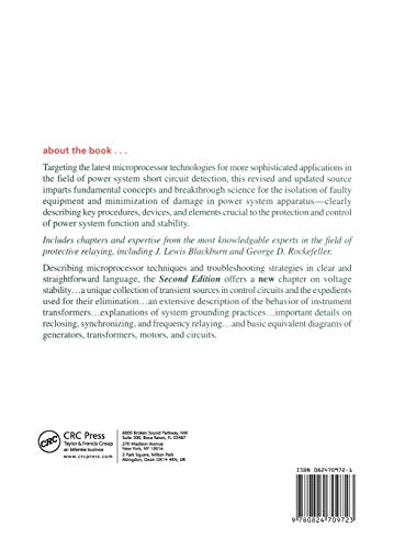Protective Relaying: Theory And Applications (No Series),Used