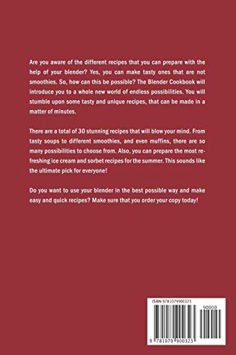 MustHave Blender Cookbook for Everyone: The Most Delicious Recipes That You Can Prepare in Your Blender,Used