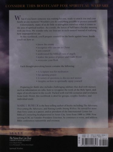 Preparing for Battle: A Spiritual Warfare Workbook,Used